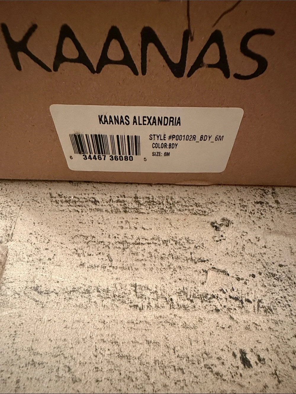 Kaanas Alexandria Geo Ladder Double-Band Slide Sandals